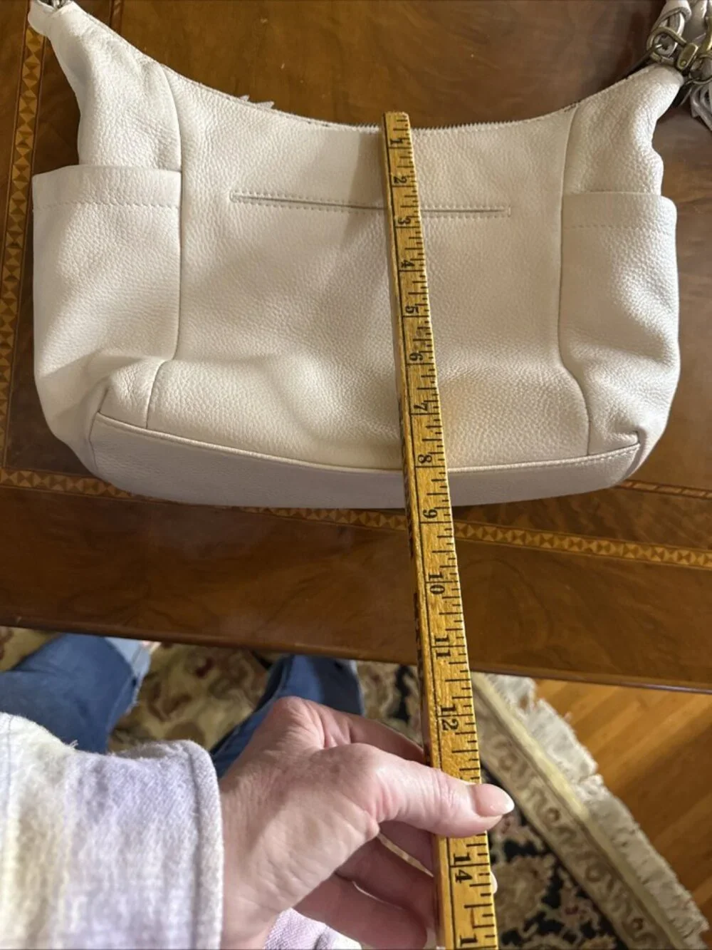 The Sak Collective Keira Sand Leather Hobo Shoulder Purse